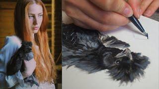 I paint portraits of all my chickens  | Artist in the Finnish countryside