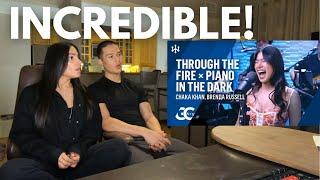 GIGI DE LANA - THROUGH THE FIRE x PIANO IN THE DARK! (Couple Reacts)