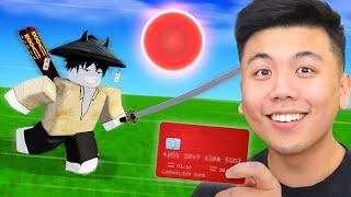 I spent $10,000 on ROBLOX Blade Ball