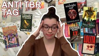 popular books i will never read  | anti-tbr tag