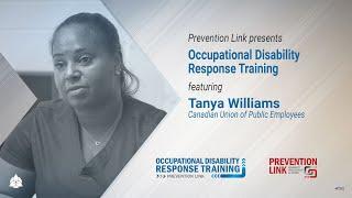 Prevention Link instructor: Tanya Williams