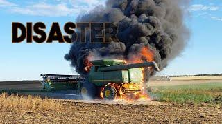 We Lost our Combine in a Fire...Here's What Happened