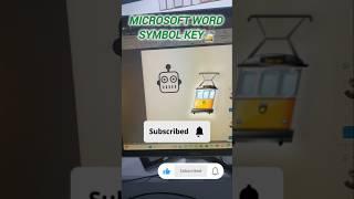 Microsoft word symbol tips #windows #short  #microsoftoffice #roblox  #computertips #microsoftword