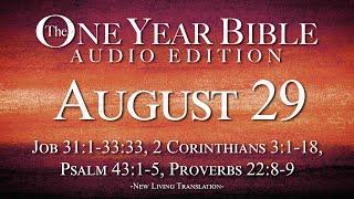 August 29 - One Year Bible Audio Edition