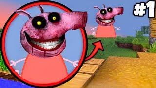 i Found Real Scary PEPPA PIG  in Minecraft | ( Part-1 ) |