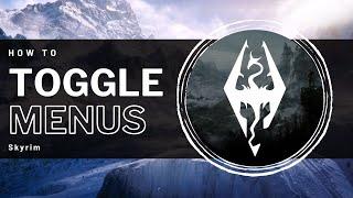 Skyrim - How to Toggle Menus for taking Screenshots