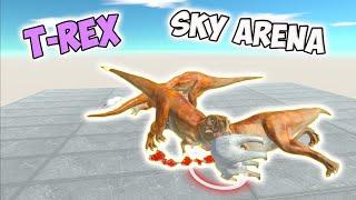 4 X T-REX VS EVERY FACTION | ANIMAL REVOLT BATTLE SIMULATOR