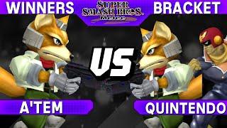 Smash Melee - A'tem (Fox) vs Quintendo (Fox / Falcon) - S@LT 199 Winners Bracket