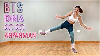 BTS Cardio Dance Workout -- Slim Legs Fat Burn || DNA, Go Go, Anpanman