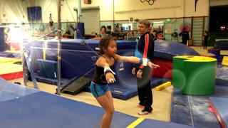 Girls Team at LA School of Gymnastics Classes