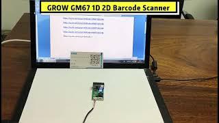 GM67 1D 2D USB UART Barcode Scanner Qr Code Scanner Module Reader