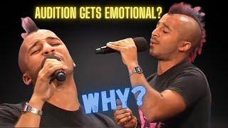 Daniel Pearce X Factor Audition! Gets Emotional? Why?