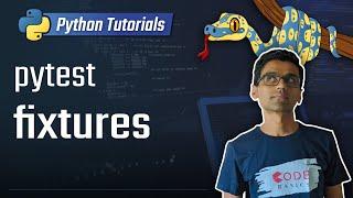 Python unit testing - pytest fixtures