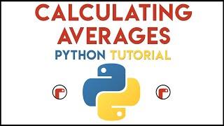 Python - Calculating Averages Tutorial