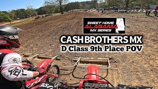 First Time Sweet Home Alabama MX Series Cash Brothers MX D Class POV GoPro Race Motovlog CRF250r