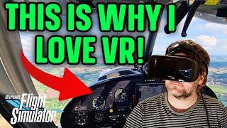 MSFS vs Real Life - THIS IS WHY I LOVE VR! I'm SHOCKED! VARJO AERO | Microsoft Flight Simulator 2020