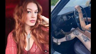 Jessica coldstarts her 1972 Dodge Dart in high heels | Stalling Cranking Pedal pumping