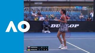 Viktoria Kuzmova v Kateryna Kozlova match highlights (1R) | Australian Open 2019