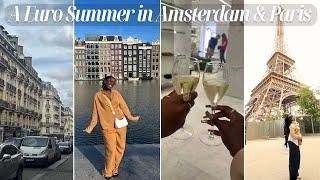 Eight Days in Amsterdam & Paris: exploring the city, food, shopping, and more || Travel Vlog