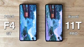 POCO F4 GT vs Xiaomi 11T Pro Antutu Test, The Battle!