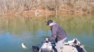 NEW TECHNIQUE Catches Multiple Muskies (Winter Muskie Fishing) ft. @absoluteunitmedia