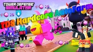 TDS AUTOFARM STRAT FOR HARDCORE! TDS SCRIPTS AND HACKS!