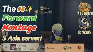 Identity V - Forward S10th Montage Asia Highlight#6 {Peak tier 111stars Top Server}