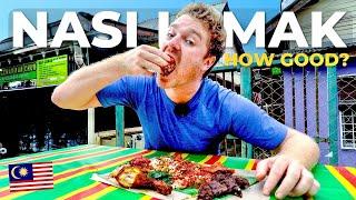 NASI LEMAK: Malaysia's Famous Street Food  Famous Nasi Lemak vs Street Stall Nasi Lemak