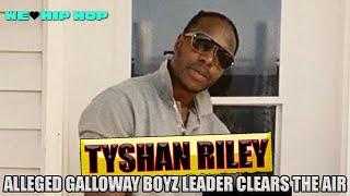 TYSHAN RILEY On GALLOWAY BOYZ ORGANIZED CRIME ALLEGATIONS, LEGAL RAILROADING & MORE