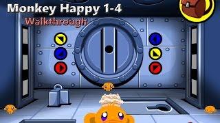 Monkey Happy: Stage 1-4 Walkthrough