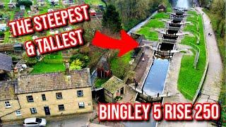 The Tallest & Steepest Canal Locks in England - Celebrating Bingley 5 Rise 250