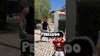 The PEEKABOO style  #boxing #boxeo #peekaboo #miketyson #tutorial #boxingtraining #viral #shorts