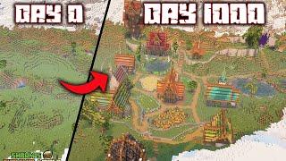 1000 Days of Chill Survival Minecraft! [Full Movie]