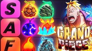 [GPO] OFFICIAL Update 4 Devil Fruit Tier List | Grand Piece Online