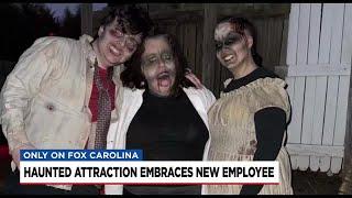 Haunted attraction in Easley embraces new employee