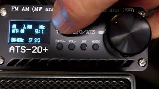 Tuning the ATS 20 + on Long,Medium and Shortwave