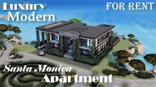 Santa Monica Luxury Modern Apartment For Rent Stop motion THE SIMS4 #thesims4 #apartment #forrent