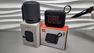 JBL Go 4 vs Sony SRS-XB100B Unboxing and Sound Test - ASMR