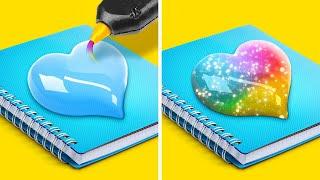 Epoxy Resin VS 3D Pen. Fantastic DIY crafts for School and Home