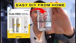 How To Apply Waterslide Decal Paper To Your Projects | DIY At Home | Sunnyscopa Laser Jet Paper 2024