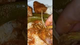 Mukbang rice with beef #viralvideo #duet #food #vlog #foodie