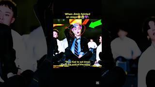 When Jimin fainted on stage #bts #btsmember #kpop #jimin #btsshorts#btsarmy #fypシ゚viral #viralvideo