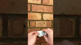 How to fill a hole in a brick wall