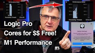 Logic Pro X CPU Optimization | 2021 | M1 System Tips | Run more Plugins!