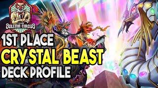 Yu-Gi-Oh! 1st Place Crystal Beast Azamina Deck Profile October 2024