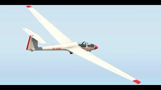 Cross country gliding tutorial in X plane-11.