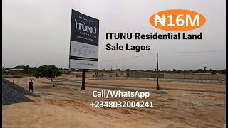 ₦16M Luxury Estate ITUNU Residential Land Sale Lagos Call/WhatsApp +2348032004241. Take a Tour