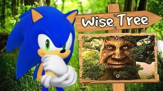 Sonic visits the Wise Mystical Tree