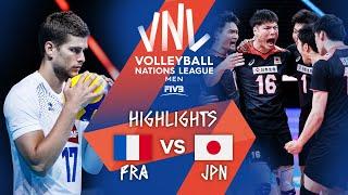 FRA vs. JPN - Highlights Week 2 | Men's VNL 2021