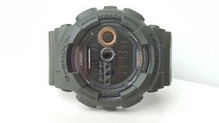 Обзор и настройка Casio G-Shock GD-100MS-3E (Review and setting)